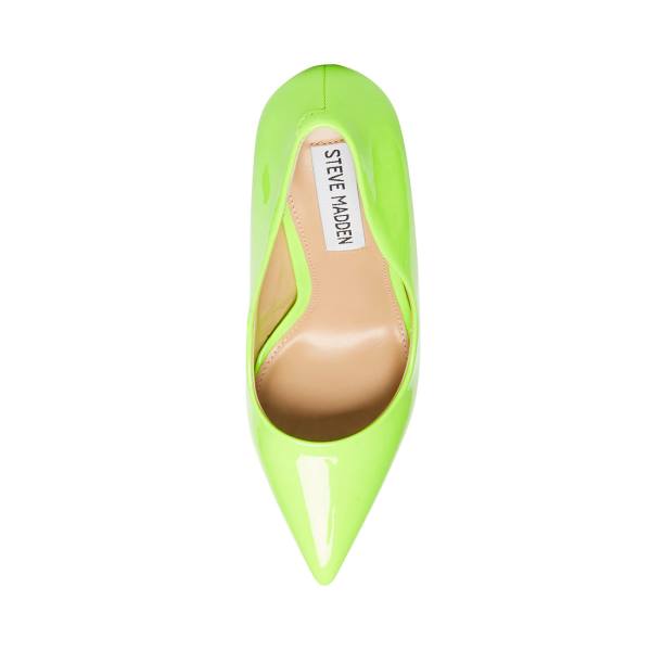 Steve Madden Vala Lime Heel Hakken Dames Lichtgroen | SM-150FK