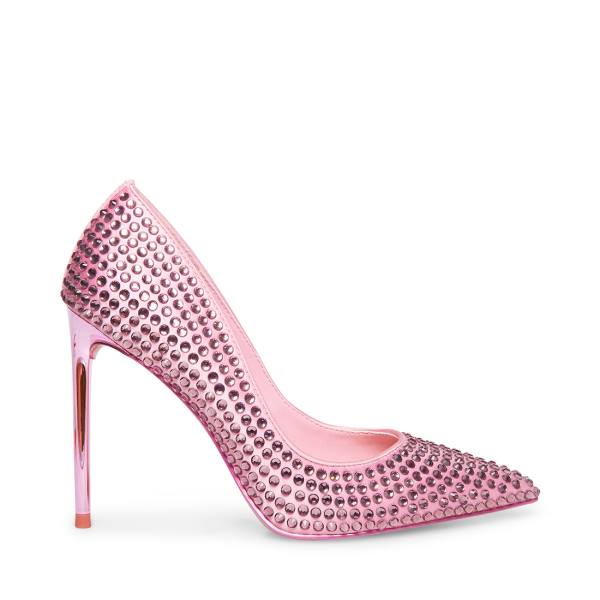 Steve Madden Vala-r Heel Hakken Dames Roze | SM-057CG