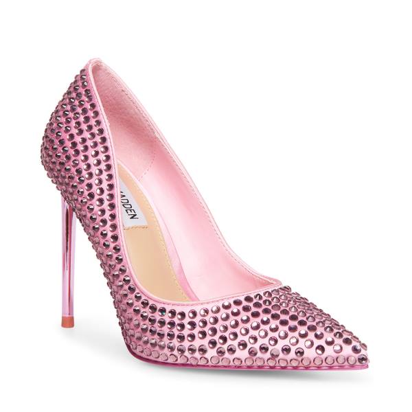 Steve Madden Vala-r Heel Hakken Dames Roze | SM-057CG