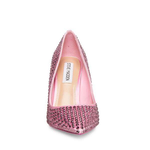 Steve Madden Vala-r Heel Hakken Dames Roze | SM-057CG