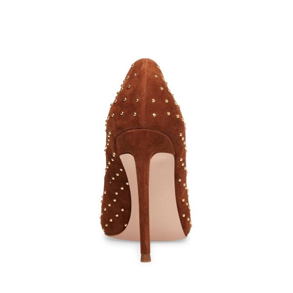 Steve Madden Valarie Cognac Heel Hakken Dames Bruin | SM-849LO