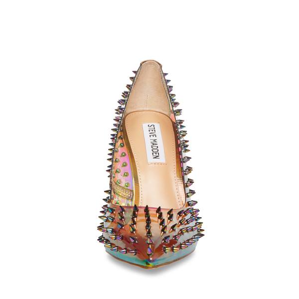 Steve Madden Valir Heel Hakken Dames Rainbow | SM-509YD