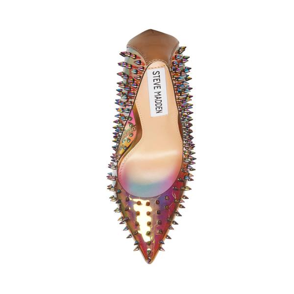 Steve Madden Valir Heel Hakken Dames Rainbow | SM-509YD