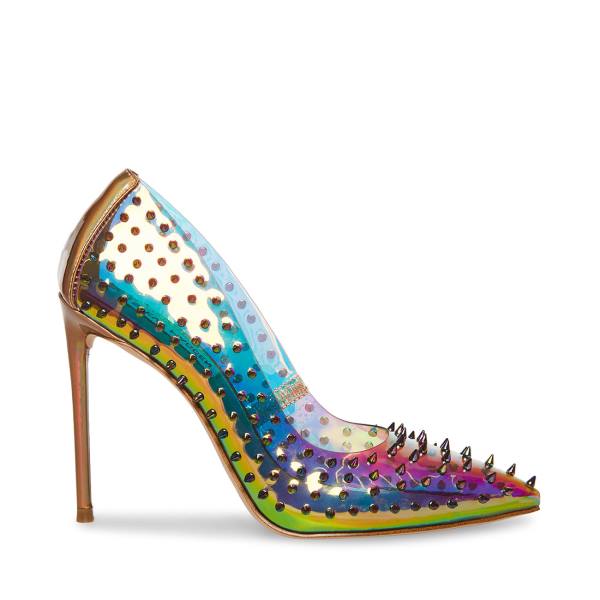 Steve Madden Valir Heel Hakken Dames Rainbow | SM-509YD