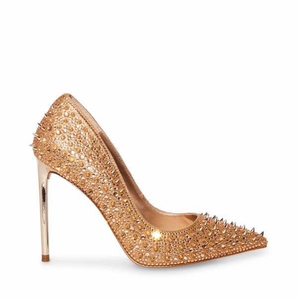 Steve Madden Various Heel Hakken Dames Roze Goud | SM-369PH