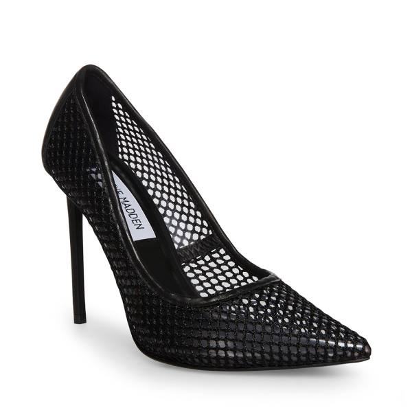 Steve Madden Viola Heel Hakken Dames Zwart | SM-893RJ