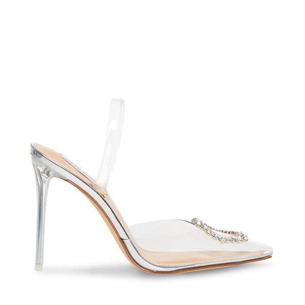 Steve Madden Vionnet Heel Hakken Dames Clear | SM-762HN