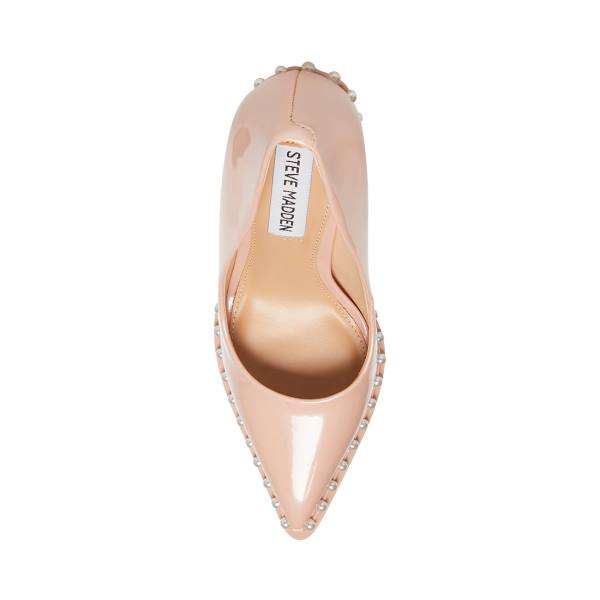 Steve Madden Vyper-p Blush Lak Heel Hakken Dames Roze | SM-536WB