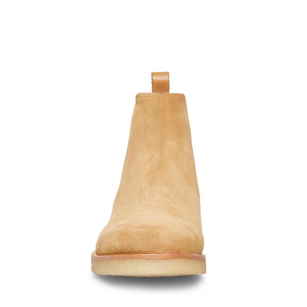 Steve Madden Wilshire Tan Suede Laarzen Heren Bruin | SM-254CO