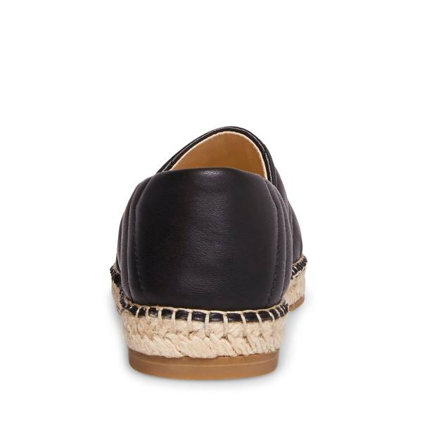 Steve Madden Winnow Platte Schoenen Dames Zwart | SM-142NX