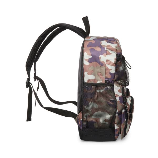 Steve Madden With Clipp-off Pouch Camo Rugzak Dames Zwart | SM-045AW