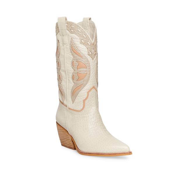 Steve Madden Wynter Bone Laarzen Dames Beige Gekleurd | SM-169OZ