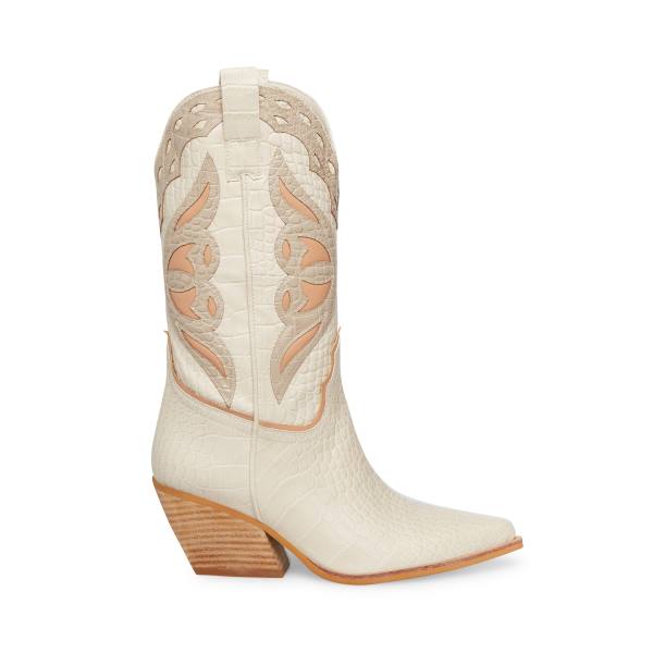 Steve Madden Wynter Bone Laarzen Dames Beige Gekleurd | SM-169OZ