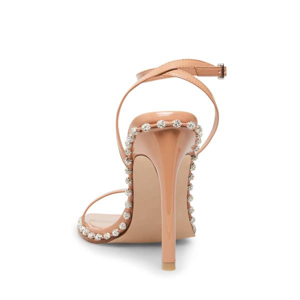 Steve Madden Zelle Camel Heel Hakken Dames Bruin Gekleurd | SM-392YO