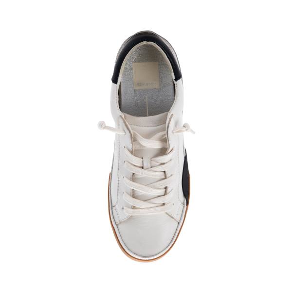 Steve Madden Zina Sneakers Dames Wit Zwart | SM-960FH