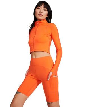 Steve Madden Active Bike Kort Broeken Dames Oranje | SM-068XW