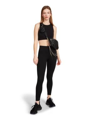 Steve Madden Active Leggings Dames Zwart | SM-714IM