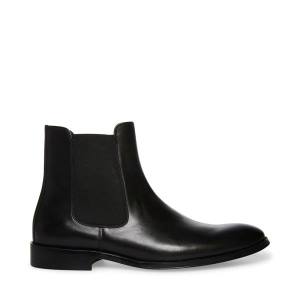 Steve Madden Adamo Leren Laarzen Heren Zwart | SM-285HD