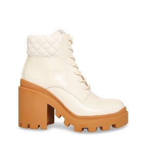 Steve Madden Aryn Bone Enkellaarsjes Dames Beige | SM-125NY