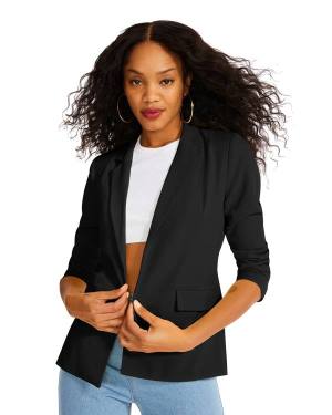 Steve Madden Black Blazer Jassen Dames Zwart | SM-051YN