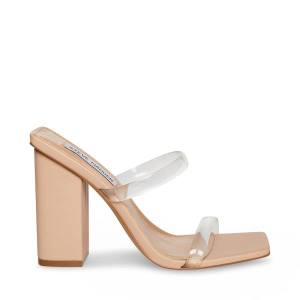 Steve Madden Blake Heel Hakken Dames Clear | SM-172RW