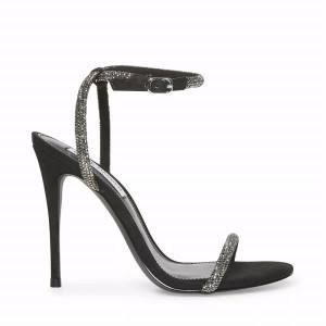 Steve Madden Breslin Heel Hakken Dames Zwart | SM-637ZD