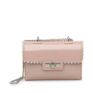 Steve Madden Bvyper Pearl Blush Lak Crossbodytassen Dames Roze | SM-459PI