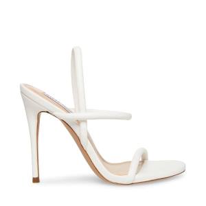 Steve Madden Carolena Heel Hakken Dames Wit | SM-601YO