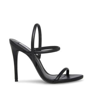 Steve Madden Carolena Heel Hakken Dames Zwart | SM-986XE