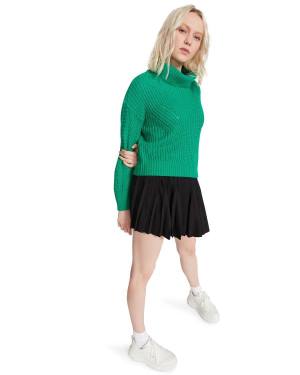 Steve Madden Cross Back Turtleneck Trui Topjes Dames Groen | SM-280QC