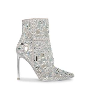 Steve Madden Crystalle Enkellaarsjes Dames Diamond | SM-918VQ