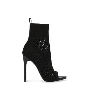 Steve Madden Evelina Enkellaarsjes Dames Zwart | SM-675YG