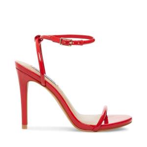 Steve Madden Fate Lak Heel Hakken Dames Rood | SM-294BW