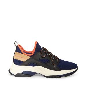 Steve Madden Isles2 Sneakers Heren Donkerblauw Gekleurd | SM-815IK