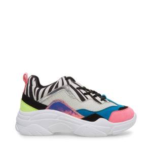 Steve Madden Jantonia Zebra Sneakers Kinderen Gekleurd | SM-471OY