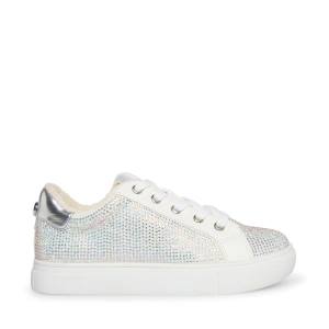 Steve Madden Jceecee Sneakers Kinderen Zilver | SM-073NB