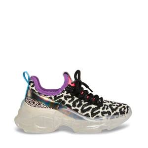 Steve Madden Jmaxima Leopard Sneakers Kinderen Leopard Gekleurd | SM-753TL