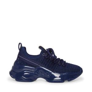 Steve Madden Jmaxima Sneakers Kinderen Donkerblauw | SM-913HB