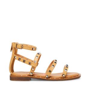 Steve Madden Jtravel Tan Sandalen Kinderen Bruin | SM-610PG