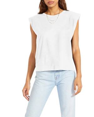 Steve Madden Just Add Boardroom Tank Topjes Dames Wit | SM-263BN