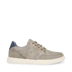 Steve Madden Karos Denim Sneakers Heren Blauw Gekleurd | SM-208HC