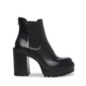 Steve Madden Kat Enkellaarsjes Dames Zwart | SM-397JK