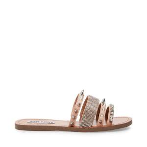 Steve Madden Lindy Natural Sandalen Dames Beige Gekleurd | SM-180PY