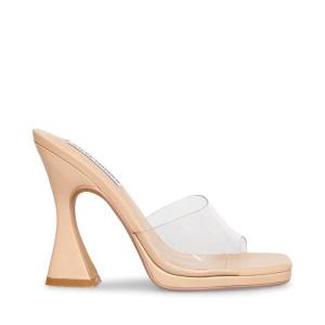 Steve Madden Lipa Heel Hakken Dames Clear | SM-428YW