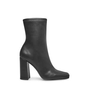 Steve Madden Lynden Enkellaarsjes Dames Zwart | SM-923NY