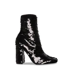 Steve Madden Lynden-s Enkellaarsjes Dames Zwart | SM-987EZ