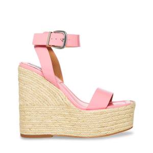 Steve Madden Mallandra Lak Sandalen Dames Roze | SM-137XH