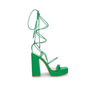 Steve Madden Manzie Heel Hakken Dames Groen | SM-750YF