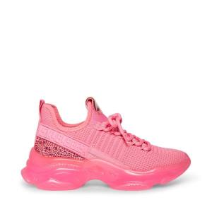 Steve Madden Maxima Sneakers Dames Roze | SM-840AN