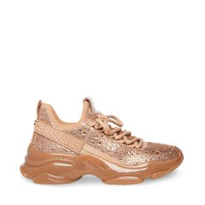 Steve Madden Maxima-r Sneakers Dames Roze Goud | SM-673LV